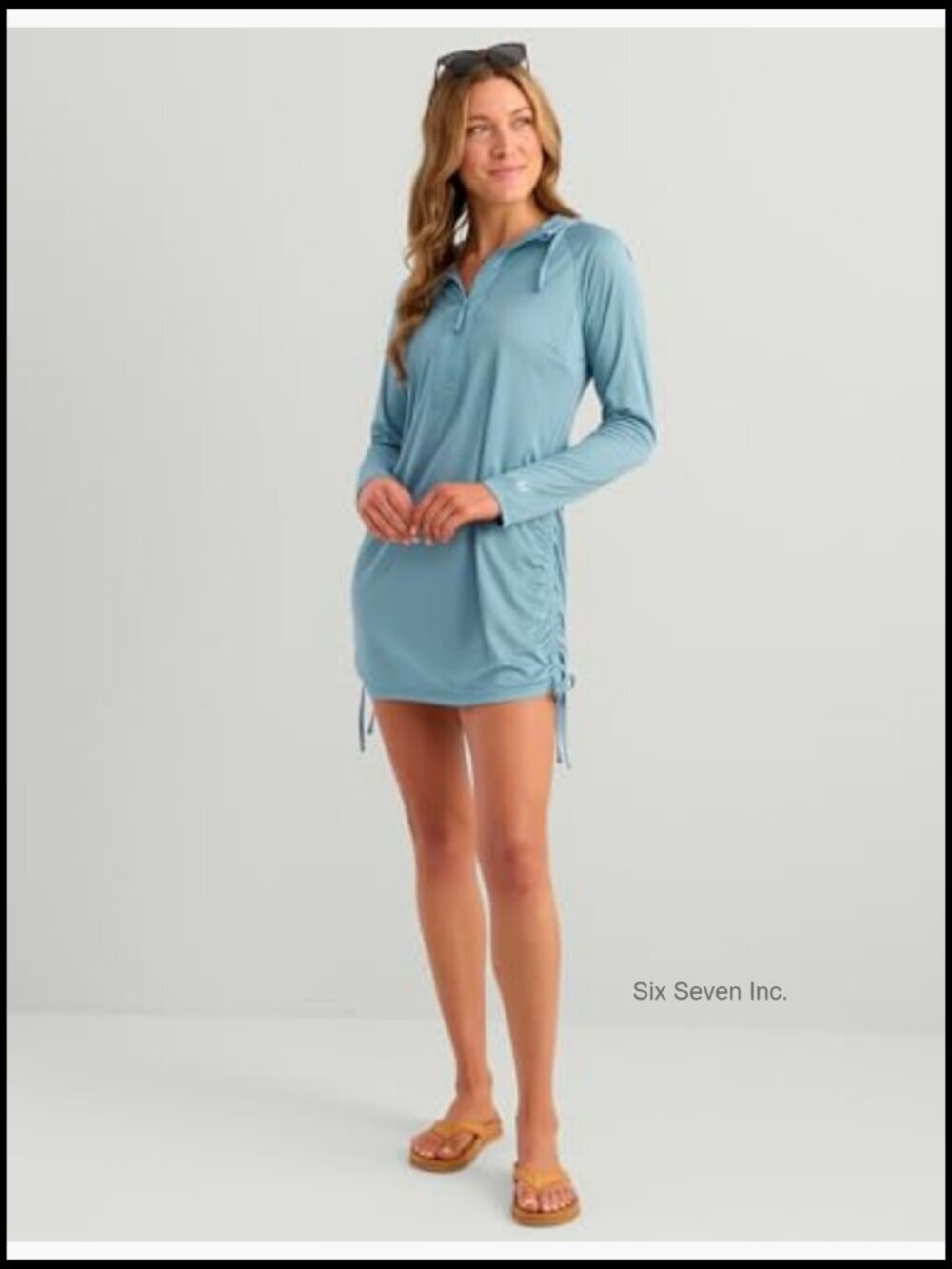 Performance Fishing Dress with UPF 50+ Sun Protection, Quick-Dry Polyester - Picture 3 of 7